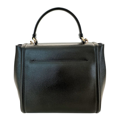 Ferragamo フェラガモ 2wayバッグ ヴァラリボン ブラック レザー レディース 【中古】