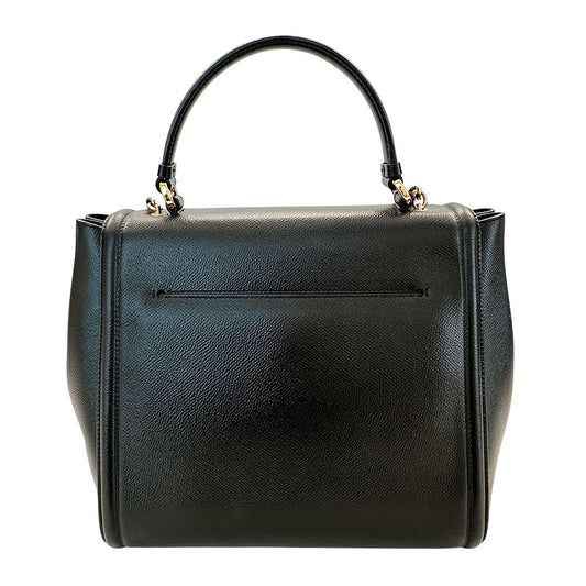 Ferragamo フェラガモ 2wayバッグ ヴァラリボン ブラック レザー レディース 【中古】