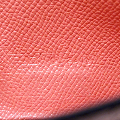 HERMES エルメス ベアン スフレ 長財布 ルージュカザック フラミンゴ シルバー金具 ヴォーエプソン レディース 【中古】
