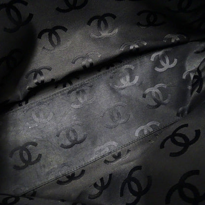 CHANEL シャネル トートバッグ ワイルドステッチ ブラック ゴールド金具 レザー レディース 【中古】