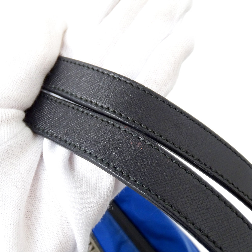 PRADA プラダ トートバッグ ブルー ナイロン レディース 【中古】