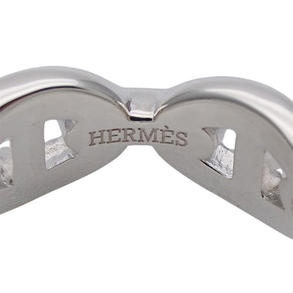 HERMES エルメス シェーヌダンクル アンシェネ リング 指輪 SV925 シルバー #51 約11号 レディース メンズ 磨き済み【中古】
