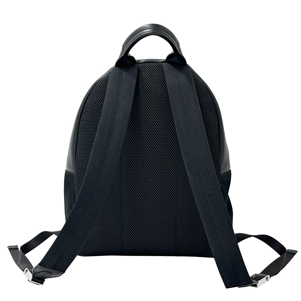 FENDI フェンディ リュック バグズアイ ブラック 7VZ012 ナイロン メンズ 【中古】