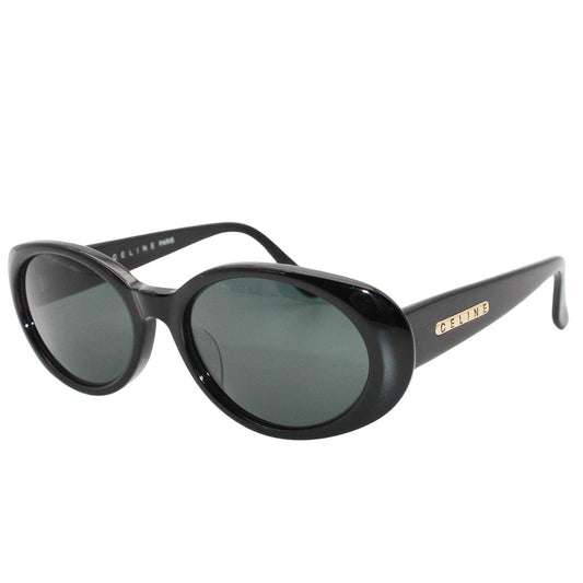 CELINE セリーヌ サングラス ブラック CLF884 レディース メンズ 【中古】
