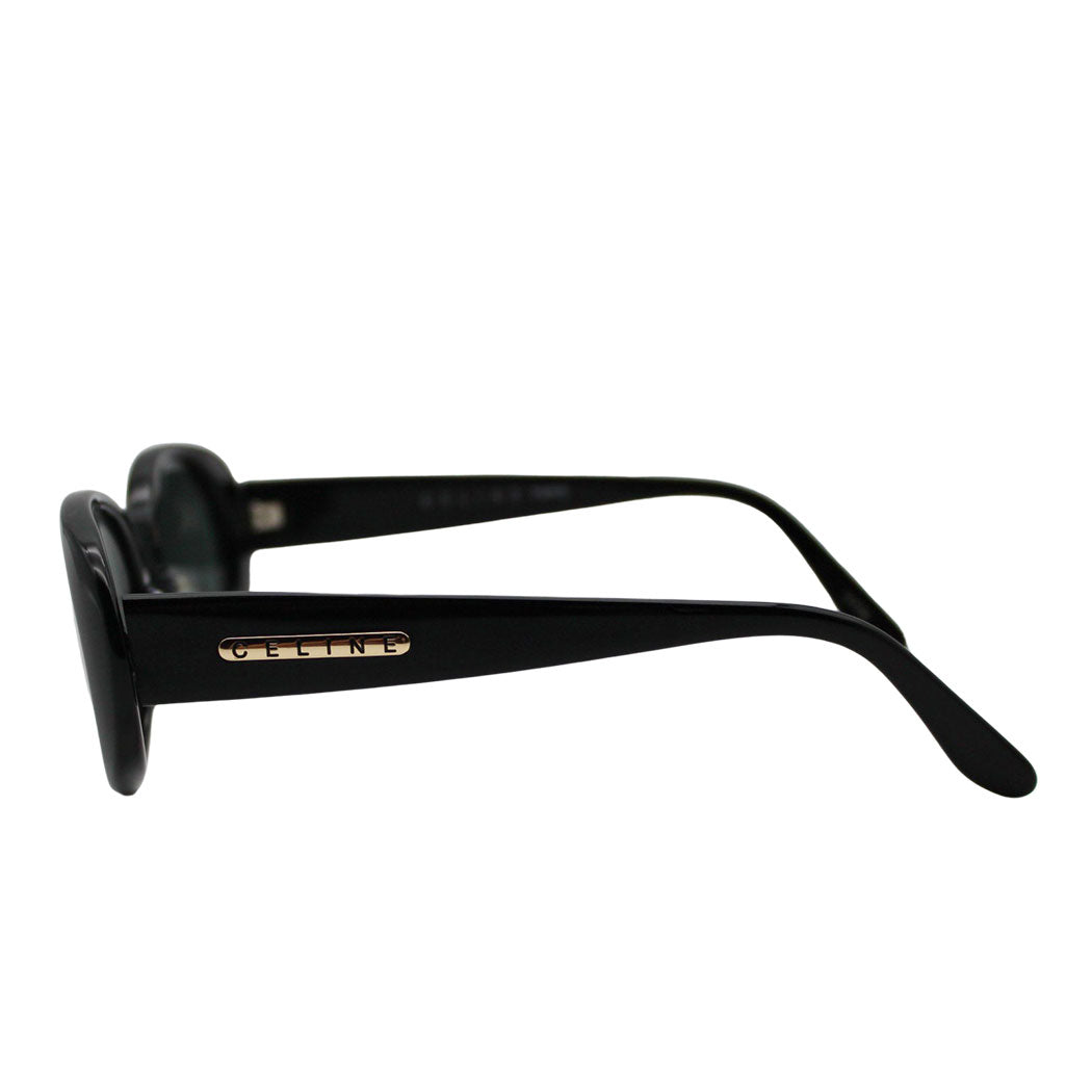 CELINE セリーヌ サングラス ブラック CLF884 レディース メンズ 【中古】