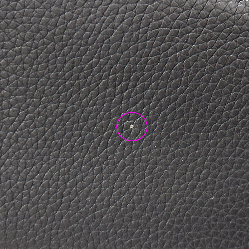 Dior ディオール ロングジップウォレット 長財布 CD Icon ブラック レザー メンズ 【中古】