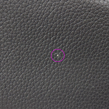 Dior ディオール ロングジップウォレット 長財布 CD Icon ブラック レザー メンズ 【中古】