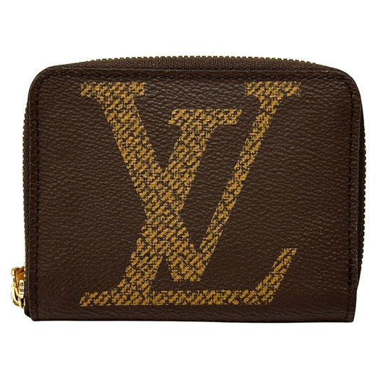 LOUIS VUITTON ルイ・ヴィトン ジッピー コインパース コインケース モノグラム ジャイアント ブラウン M69354 レディース メンズ 【中古】
