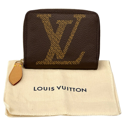 LOUIS VUITTON ルイ・ヴィトン ジッピー コインパース コインケース モノグラム ジャイアント ブラウン M69354 レディース メンズ 【中古】