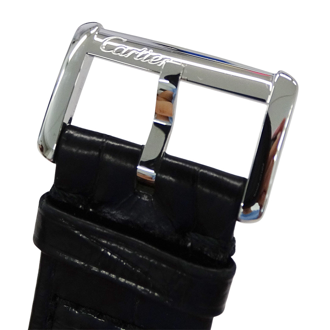 Cartier カルティエ タンク ディヴァン ミニ W6300255 レディース 腕時計 ステンレス レザー 磨き済み【中古】