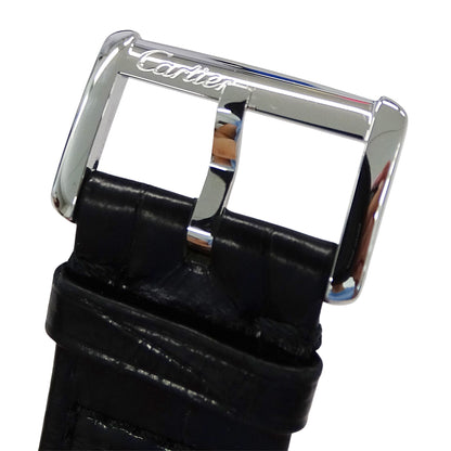 Cartier カルティエ タンク ディヴァン ミニ W6300255 レディース 腕時計 ステンレス レザー 磨き済み【中古】