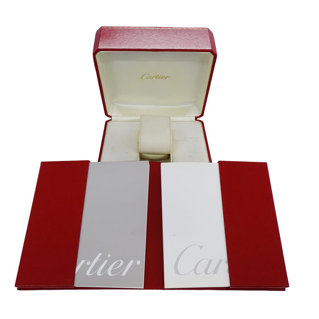 Cartier カルティエ タンク ディヴァン ミニ W6300255 レディース 腕時計 ステンレス レザー 磨き済み【中古】