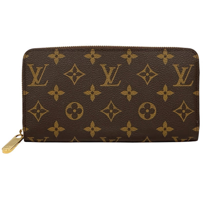 LOUIS VUITTON ルイ・ヴィトン ジッピーウォレット 長財布 モノグラム ブラウン M60017 レディース メンズ 【中古】
