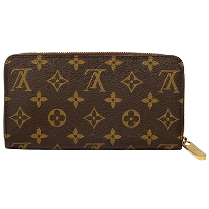 LOUIS VUITTON ルイ・ヴィトン ジッピーウォレット 長財布 モノグラム ブラウン M60017 レディース メンズ 【中古】