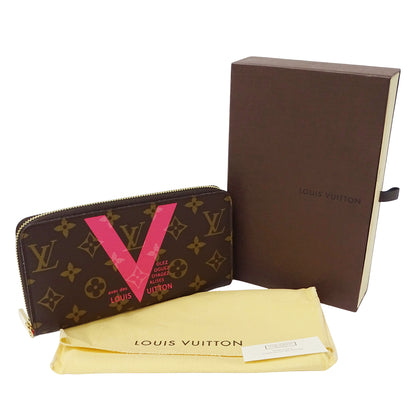 LOUIS VUITTON ルイ・ヴィトン ジッピー ウォレット 長財布 モノグラムＶ グルナード M60936 レディース 【中古】