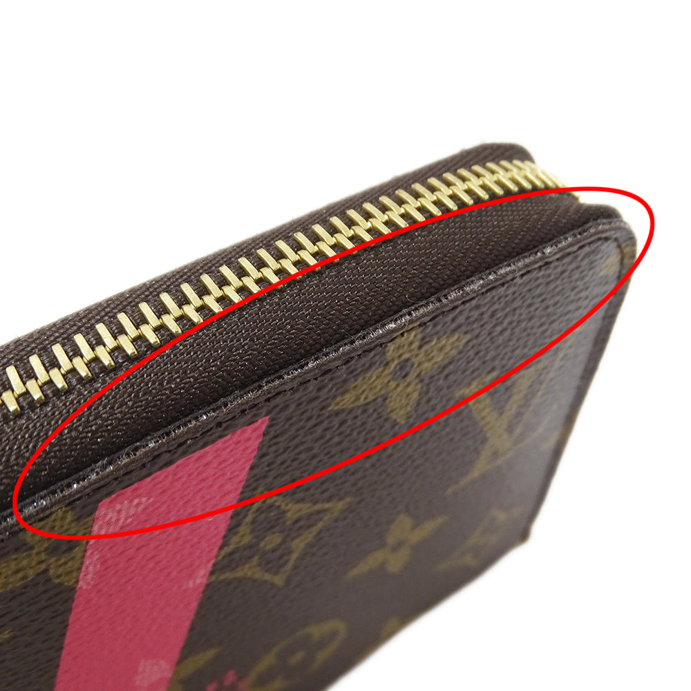 LOUIS VUITTON ルイ・ヴィトン ジッピー ウォレット 長財布 モノグラムＶ グルナード M60936 レディース 【中古】