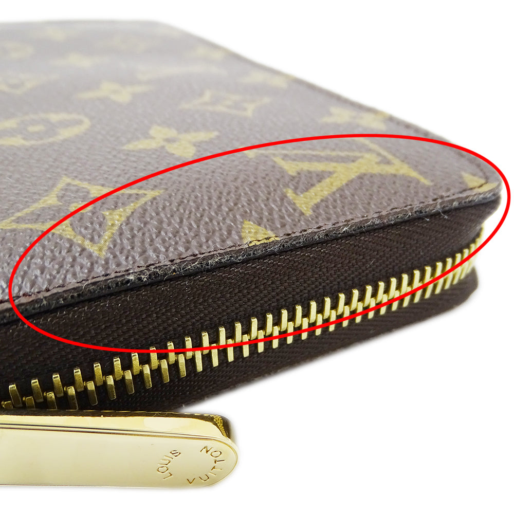 LOUIS VUITTON ルイ・ヴィトン ジッピー ウォレット 長財布 モノグラムＶ グルナード M60936 レディース 【中古】