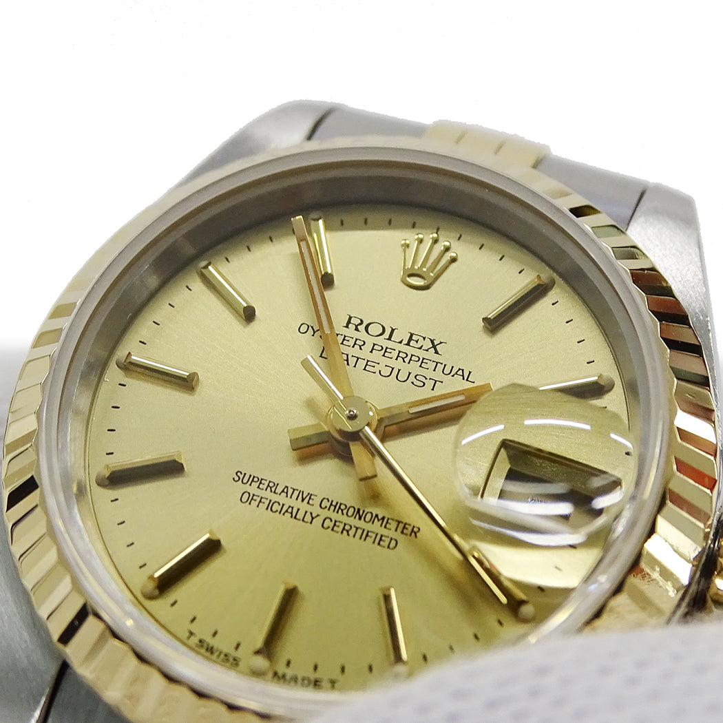 ROLEX ロレックス デイトジャスト 69173 W番 レディース 腕時計 自動巻き AT SS YG 磨き済み 【中古】