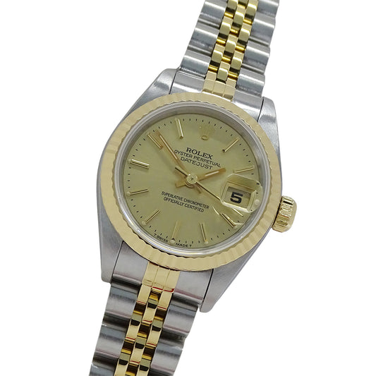 ROLEX ロレックス デイトジャスト 69173 W番 レディース 腕時計 自動巻き AT SS YG 磨き済み 【中古】