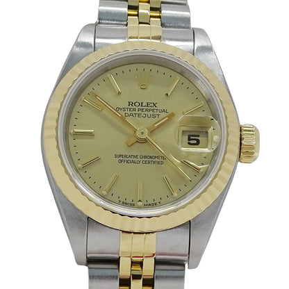 ROLEX ロレックス デイトジャスト 69173 W番 レディース 腕時計 自動巻き AT SS YG 磨き済み 【中古】