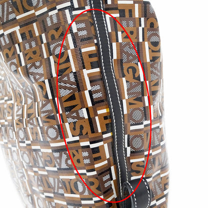 Ferragamo フェラガモ トートバッグ ブラウン コーティングキャンバス レディース 【中古】