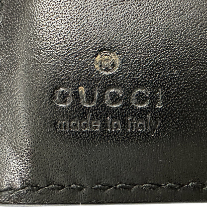 GUCCI グッチ 手帳カバー ブラウン イエロー レザー レディース メンズ 6穴式 【中古】