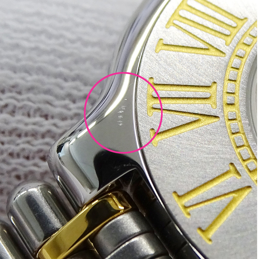 Cartier カルティエ マスト21 ヴァンティアン W10051F4 レディース 腕時計 クオーツ QZ SS GP【中古】