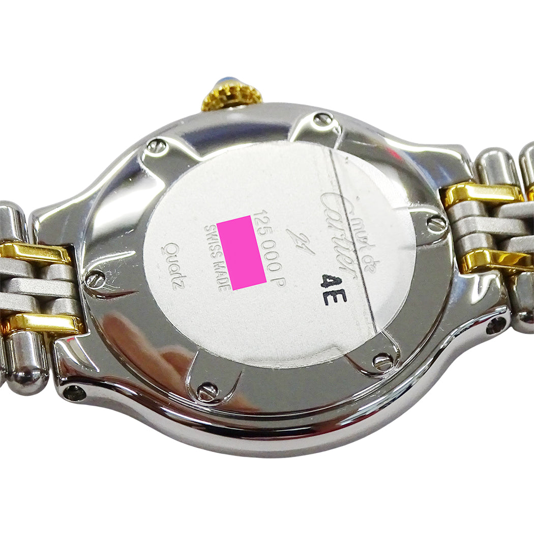 Cartier カルティエ マスト21 ヴァンティアン W10051F4 レディース 腕時計 クオーツ QZ SS GP【中古】
