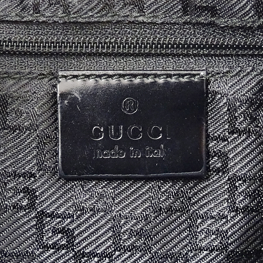 GUCCI グッチ ショルダーバッグ ジャッキー ベージュ ブラック 001・3306 キャンバス レディース 【中古】