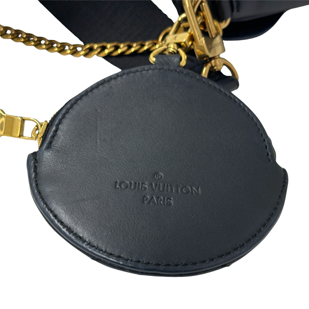 ルイ・ヴィトン LOUIS VUITTON ルイ・ヴィトン ミュルティポシェット ショルダーバッグ ニューウェーブ ノワール M56461 レディース 【中古】