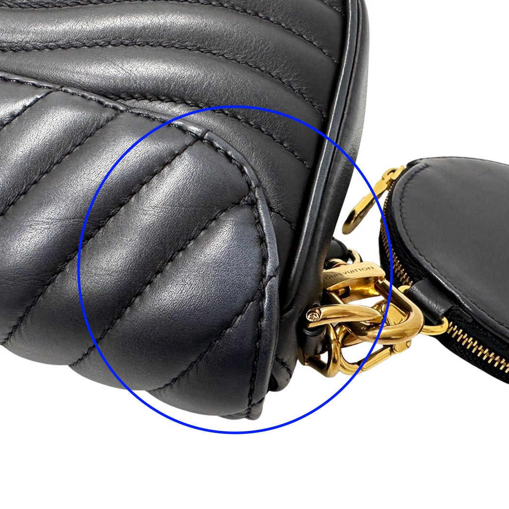 ルイ・ヴィトン LOUIS VUITTON ルイ・ヴィトン ミュルティポシェット ショルダーバッグ ニューウェーブ ノワール M56461 レディース 【中古】