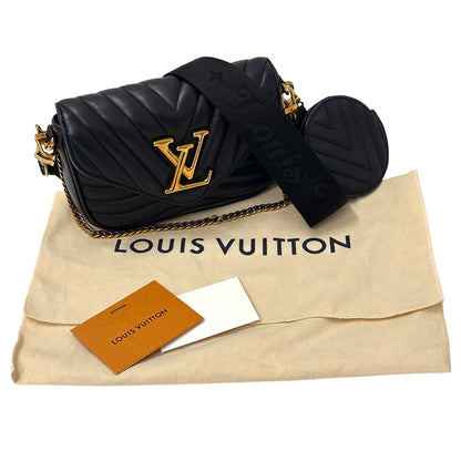 ルイ・ヴィトン LOUIS VUITTON ルイ・ヴィトン ミュルティポシェット ショルダーバッグ ニューウェーブ ノワール M56461 レディース 【中古】
