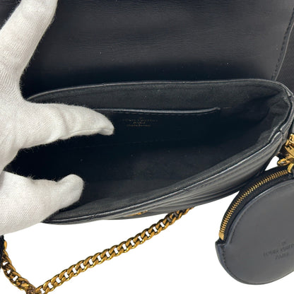 ルイ・ヴィトン LOUIS VUITTON ルイ・ヴィトン ミュルティポシェット ショルダーバッグ ニューウェーブ ノワール M56461 レディース 【中古】