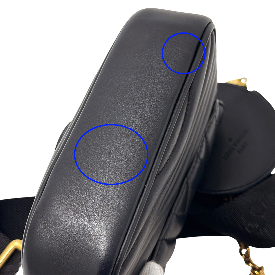 ルイ・ヴィトン LOUIS VUITTON ルイ・ヴィトン ミュルティポシェット ショルダーバッグ ニューウェーブ ノワール M56461 レディース 【中古】