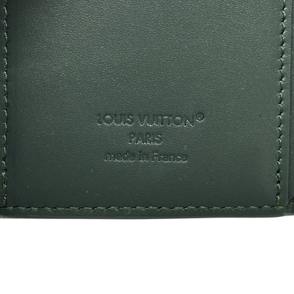 LOUIS VUITTON ルイ・ヴィトン ヴィクター・ウォレット 三つ折り財布 アエログラム フォレストグリーン M25958 メンズ 【中古】