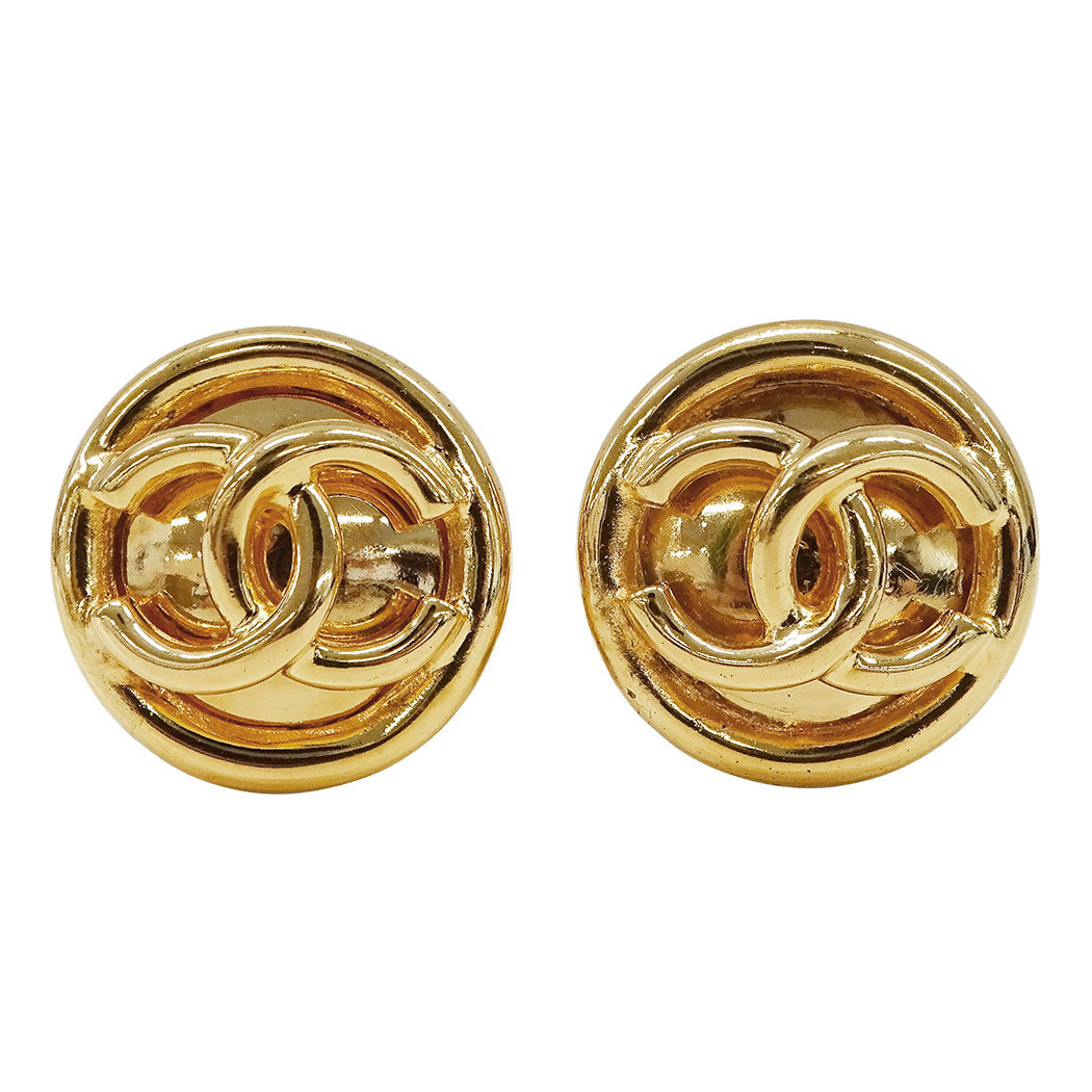 CHANEL シャネル イヤリング GP ゴールド レディース 【中古】