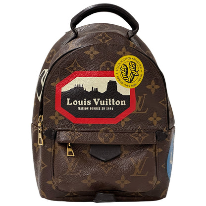 LOUIS VUITTON ルイ・ヴィトン ワールドツアー・パームスプリングス リュック ミニ M42971モノグラム レディース 【中古】