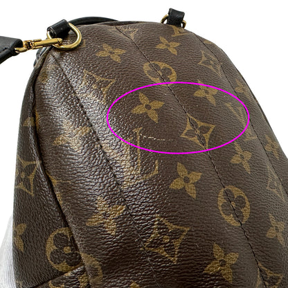 LOUIS VUITTON ルイ・ヴィトン ワールドツアー・パームスプリングス リュック ミニ M42971モノグラム レディース 【中古】