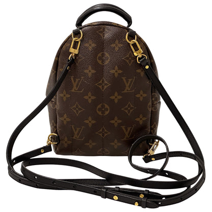 LOUIS VUITTON ルイ・ヴィトン ワールドツアー・パームスプリングス リュック ミニ M42971モノグラム レディース 【中古】