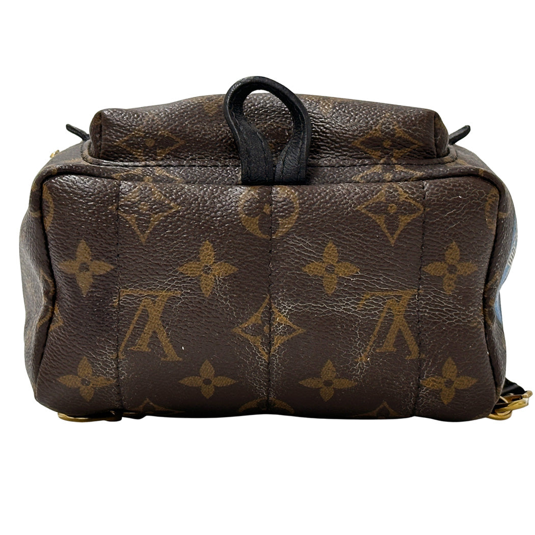 LOUIS VUITTON ルイ・ヴィトン ワールドツアー・パームスプリングス リュック ミニ M42971モノグラム レディース 【中古】