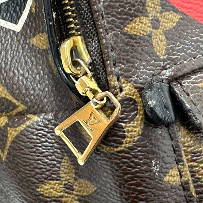 LOUIS VUITTON ルイ・ヴィトン ワールドツアー・パームスプリングス リュック ミニ M42971モノグラム レディース 【中古】