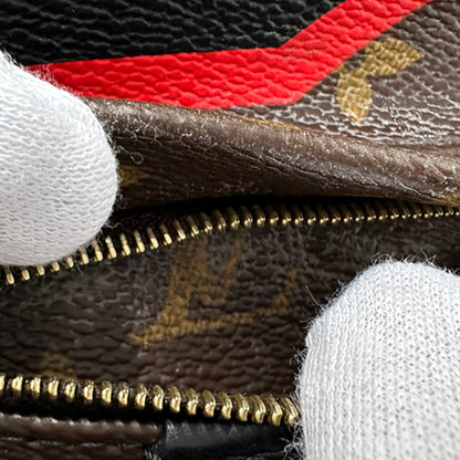 LOUIS VUITTON ルイ・ヴィトン ワールドツアー・パームスプリングス リュック ミニ M42971モノグラム レディース 【中古】