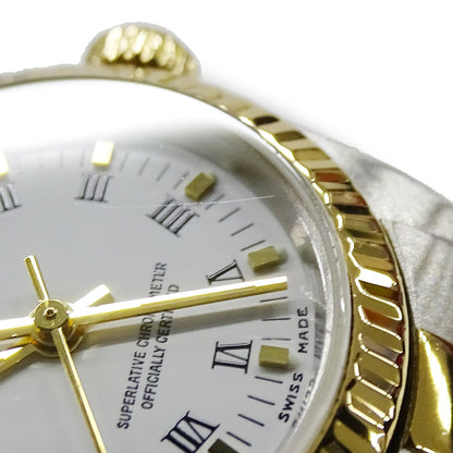ROLEX ロレックス オイスターパーペチュアル 76193 K番 レディース 腕時計 自動巻き AT SS YG OH・磨き済み【中古】