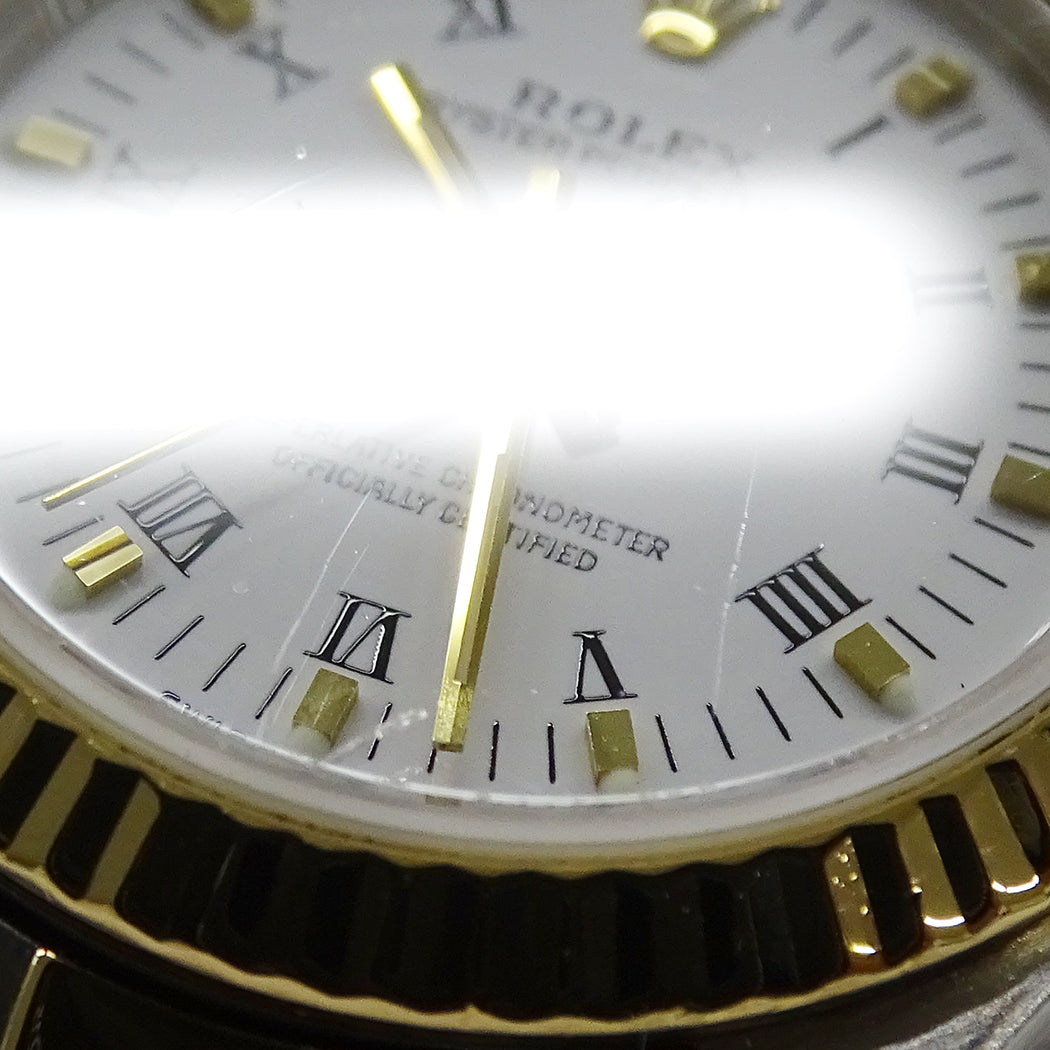 ROLEX ロレックス オイスターパーペチュアル 76193 K番 レディース 腕時計 自動巻き AT SS YG OH・磨き済み【中古】