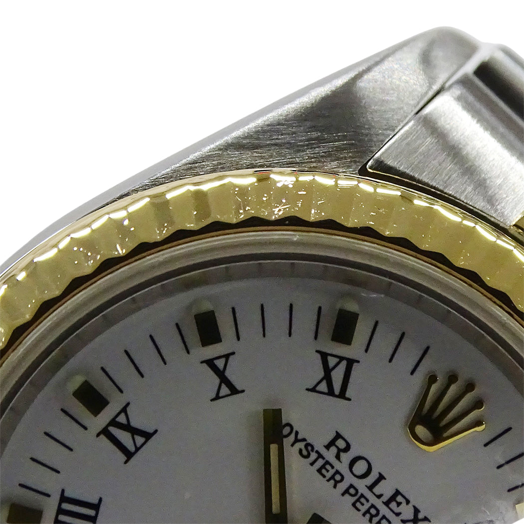 ROLEX ロレックス オイスターパーペチュアル 76193 K番 レディース 腕時計 自動巻き AT SS YG OH・磨き済み【中古】