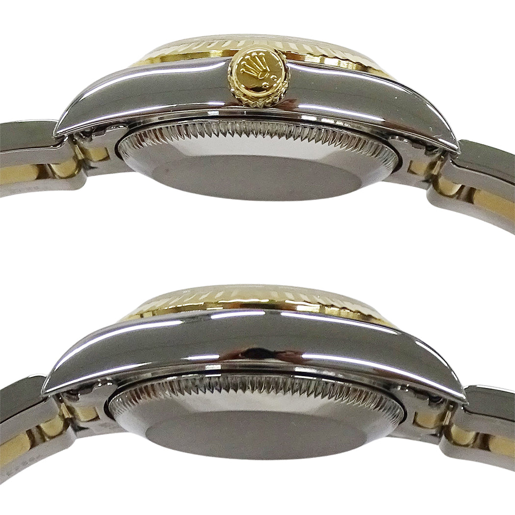 ROLEX ロレックス オイスターパーペチュアル 76193 K番 レディース 腕時計 自動巻き AT SS YG OH・磨き済み【中古】