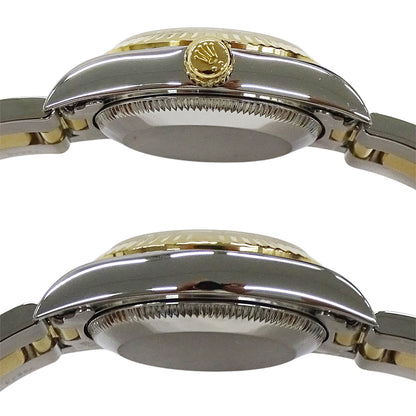 ROLEX ロレックス オイスターパーペチュアル 76193 K番 レディース 腕時計 自動巻き AT SS YG OH・磨き済み【中古】