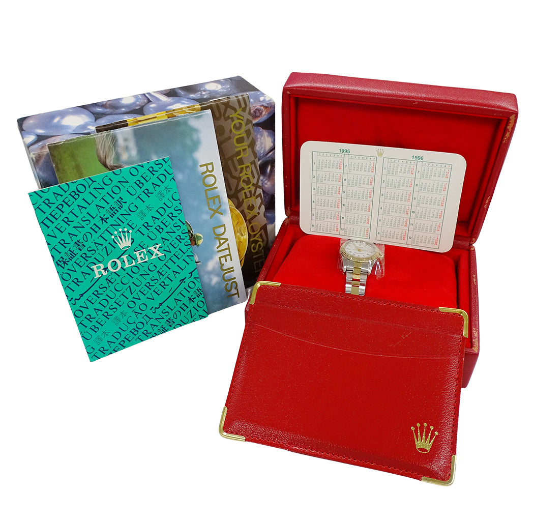 ROLEX ロレックス オイスターパーペチュアル 76193 K番 レディース 腕時計 自動巻き AT SS YG OH・磨き済み【中古】