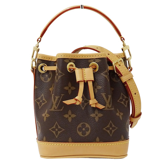 LOUIS VUITTON ルイ・ヴィトン ナノ ノエ 2wayバッグ モノグラム M81266 レディース 【中古】