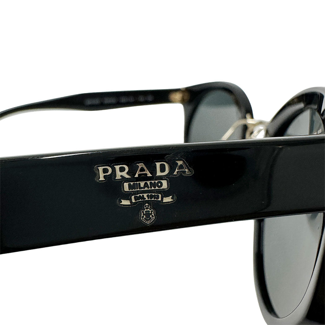 PRADA プラダ サングラス ブラック SPR05T レディース メンズ 【中古】